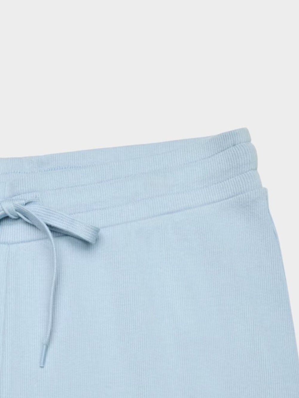 NWT Aritzia Homestretch Rib KICKBACK Pant Ripple Blue L - Picture 8 of 9